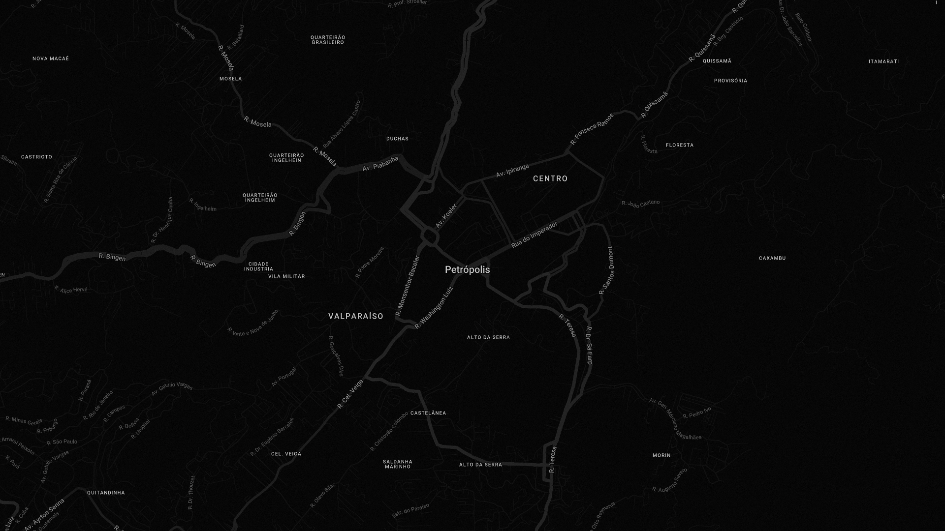 Cidade cidade mapa principal